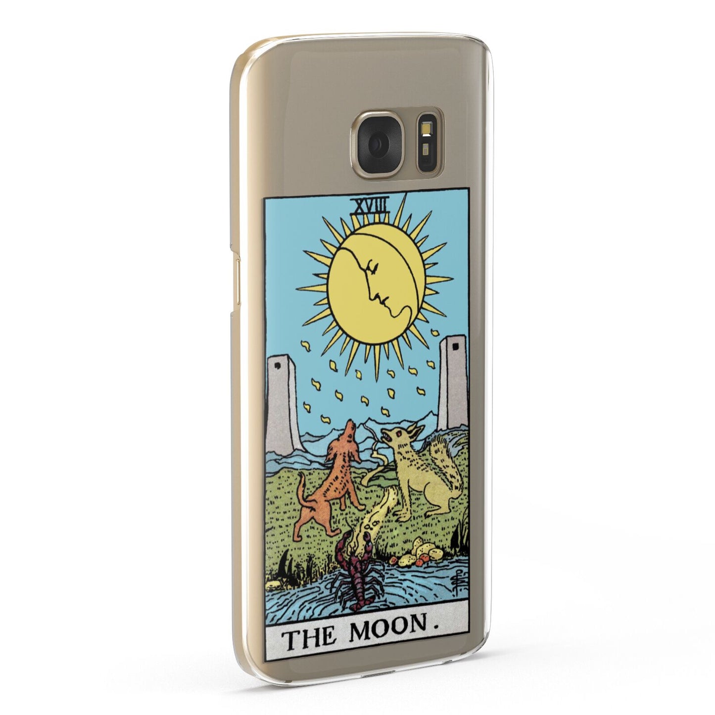 The Moon Tarot Card Samsung Galaxy Case Fourty Five Degrees