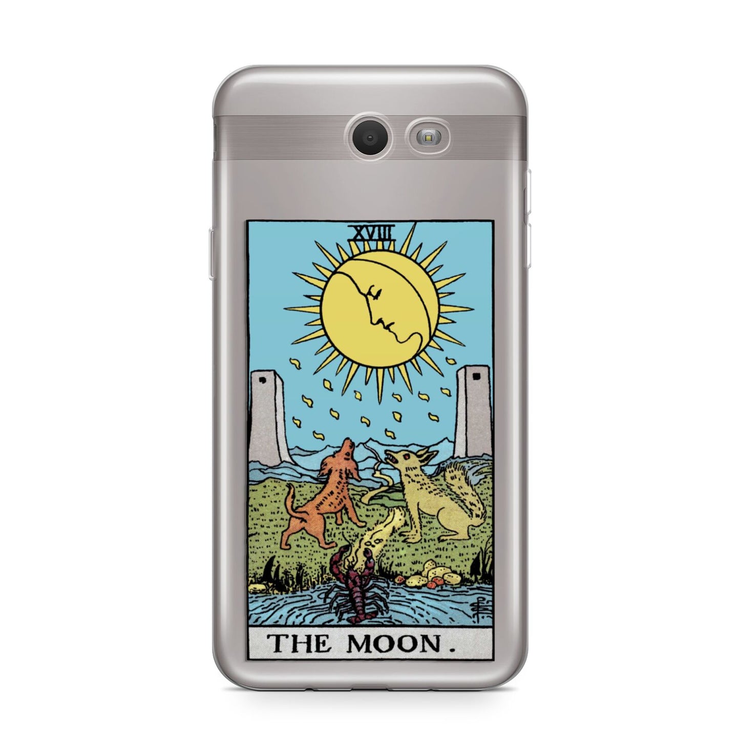 The Moon Tarot Card Samsung Galaxy J7 2017 Case