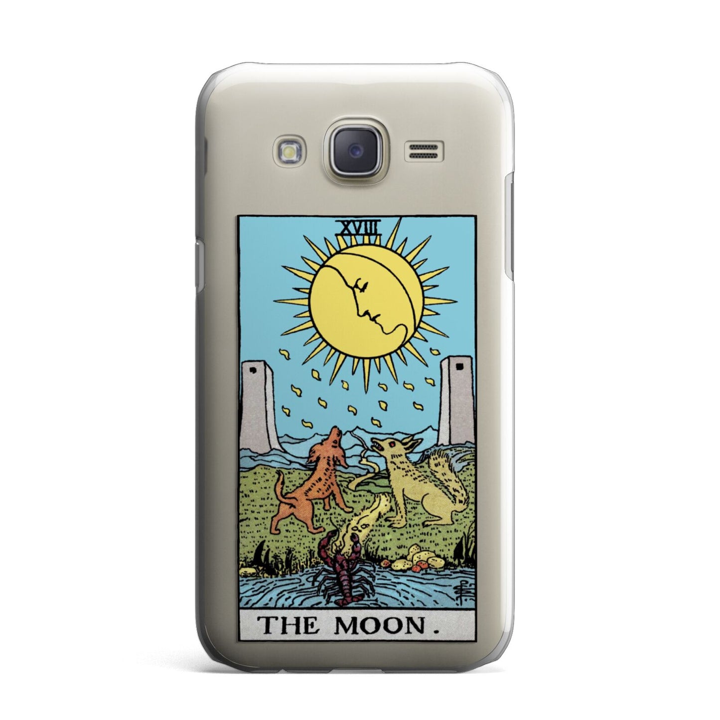 The Moon Tarot Card Samsung Galaxy J7 Case