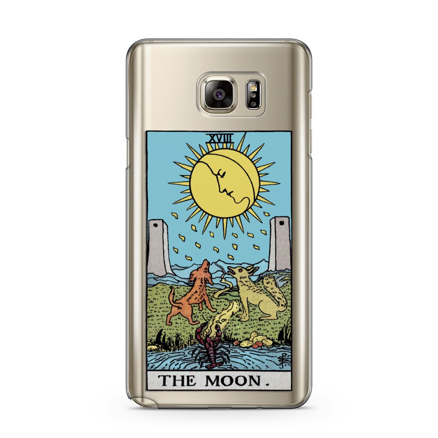 The Moon Tarot Card Samsung Galaxy Note 5 Case