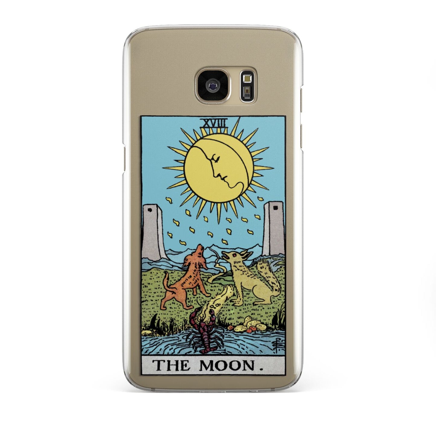 The Moon Tarot Card Samsung Galaxy S7 Edge Case