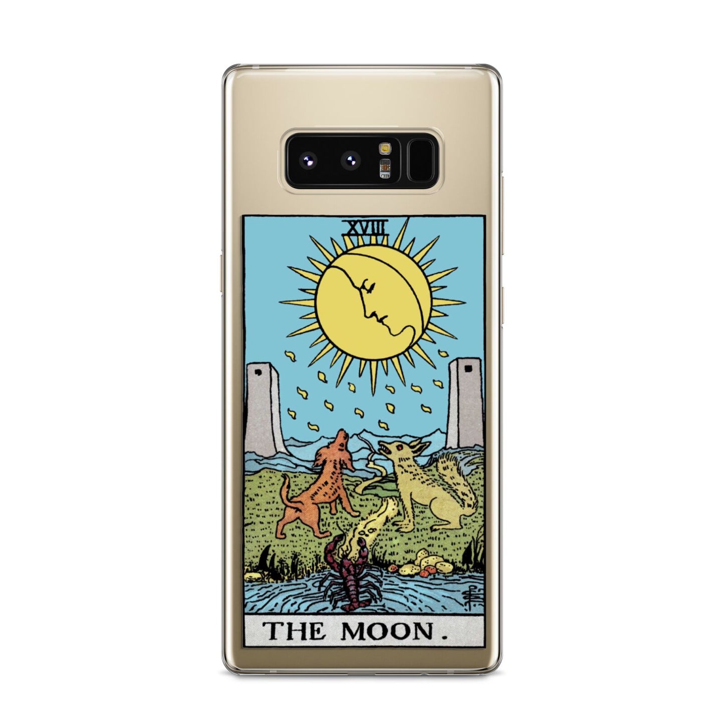 The Moon Tarot Card Samsung Galaxy S8 Case