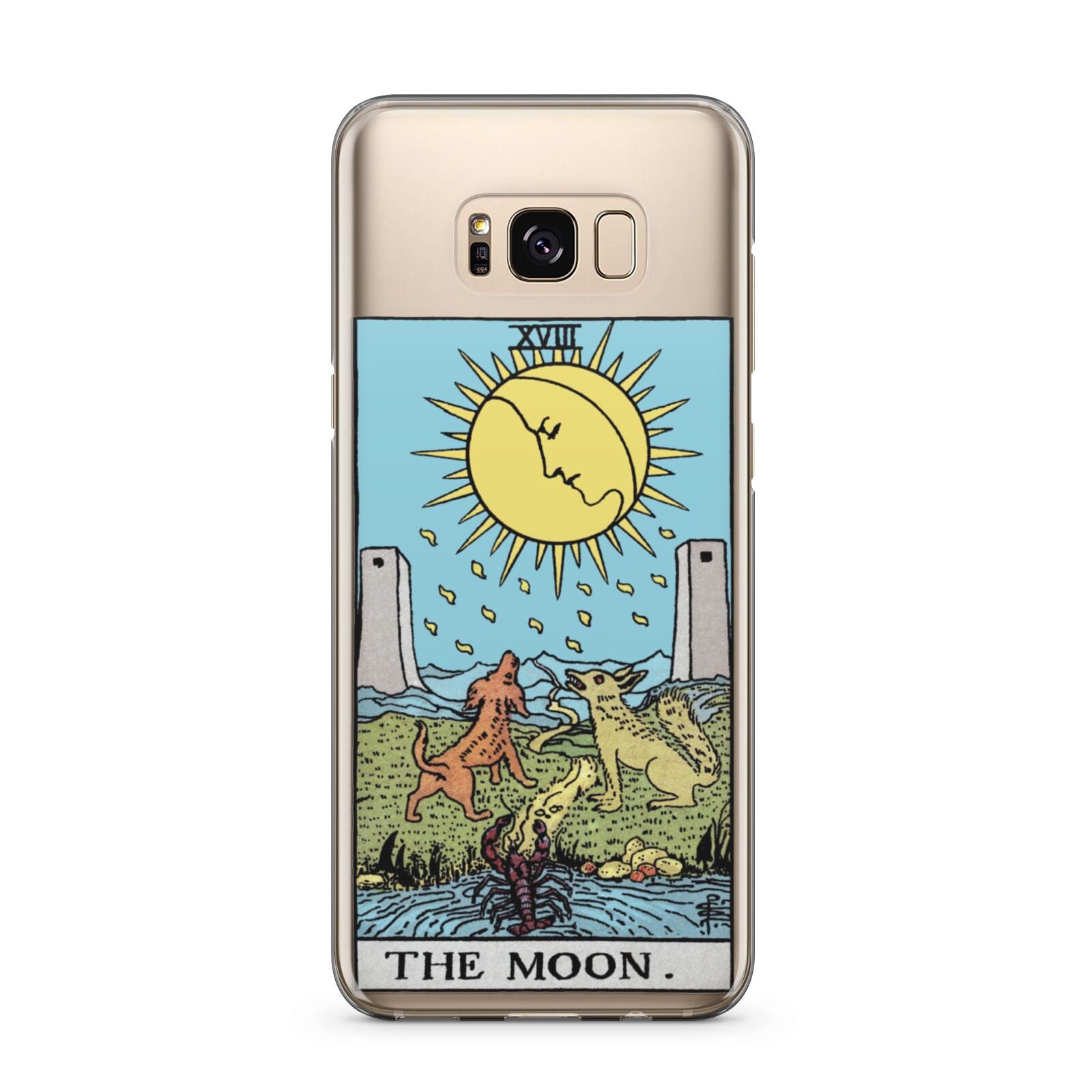 The Moon Tarot Card Samsung Galaxy S8 Plus Case