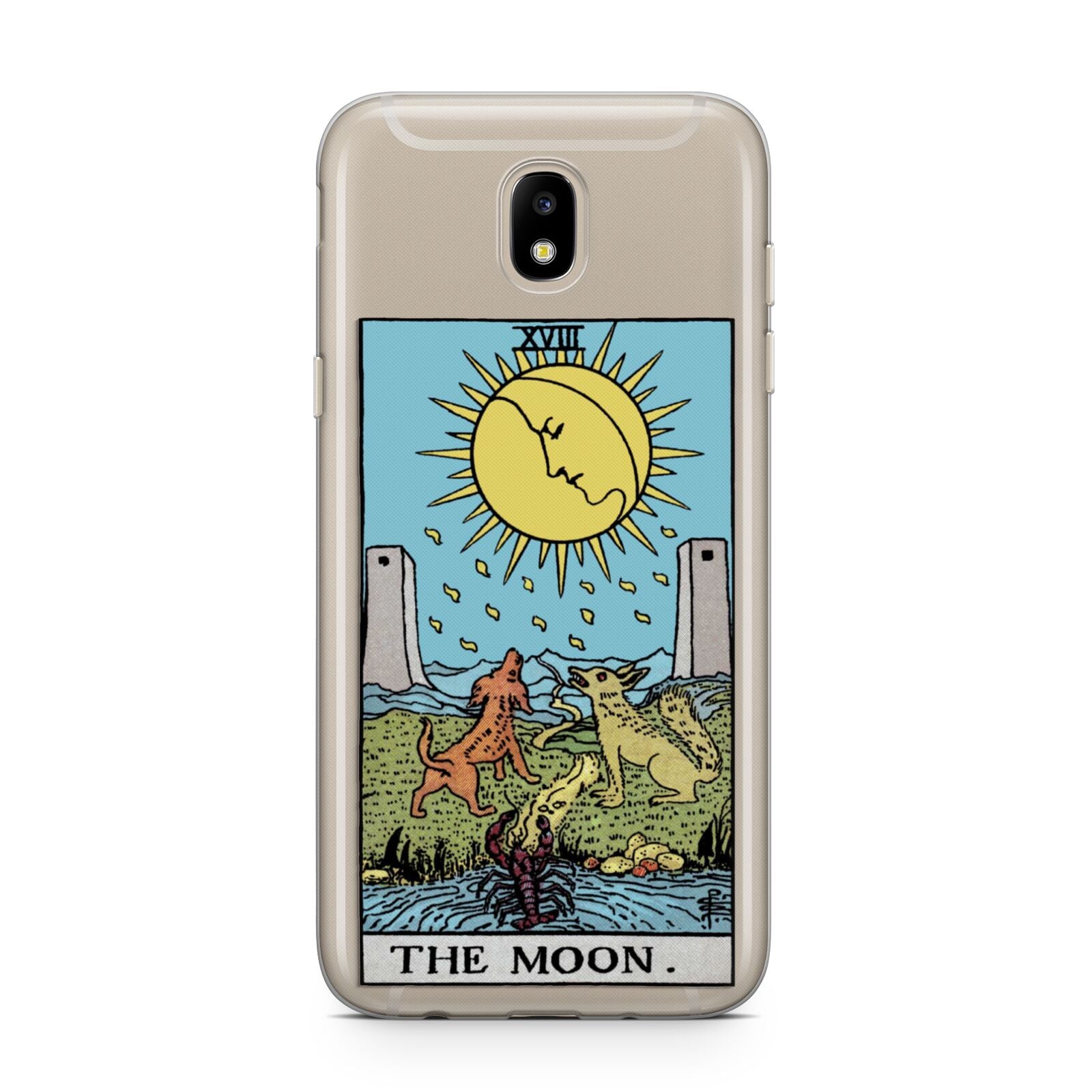 The Moon Tarot Card Samsung J5 2017 Case
