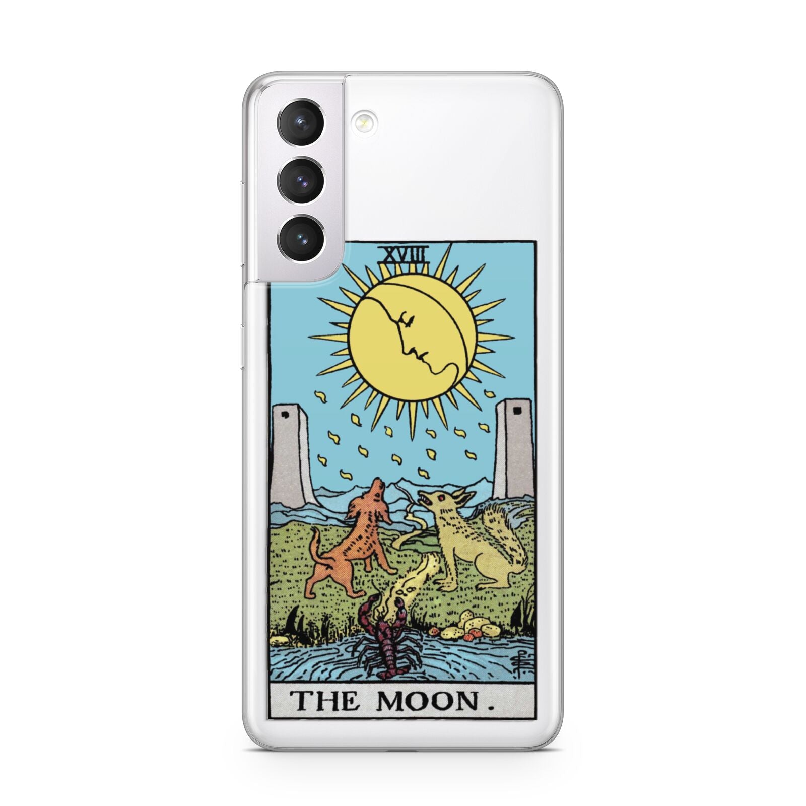 The Moon Tarot Card Samsung S21 Case