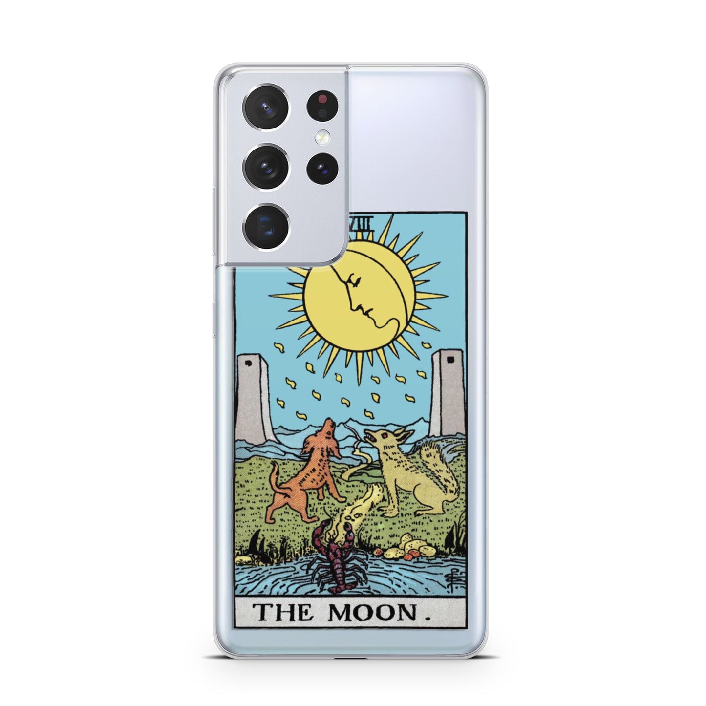 The Moon Tarot Card Samsung S21 Ultra Case