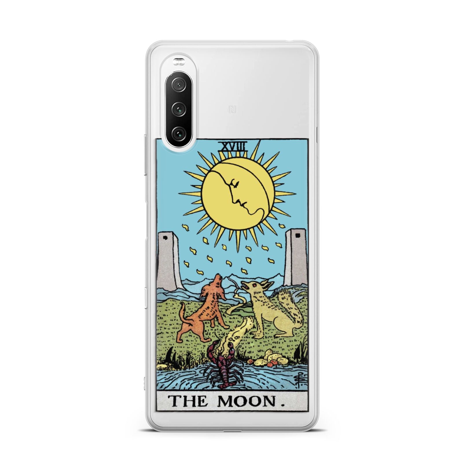 The Moon Tarot Card Sony Xperia 10 III Case