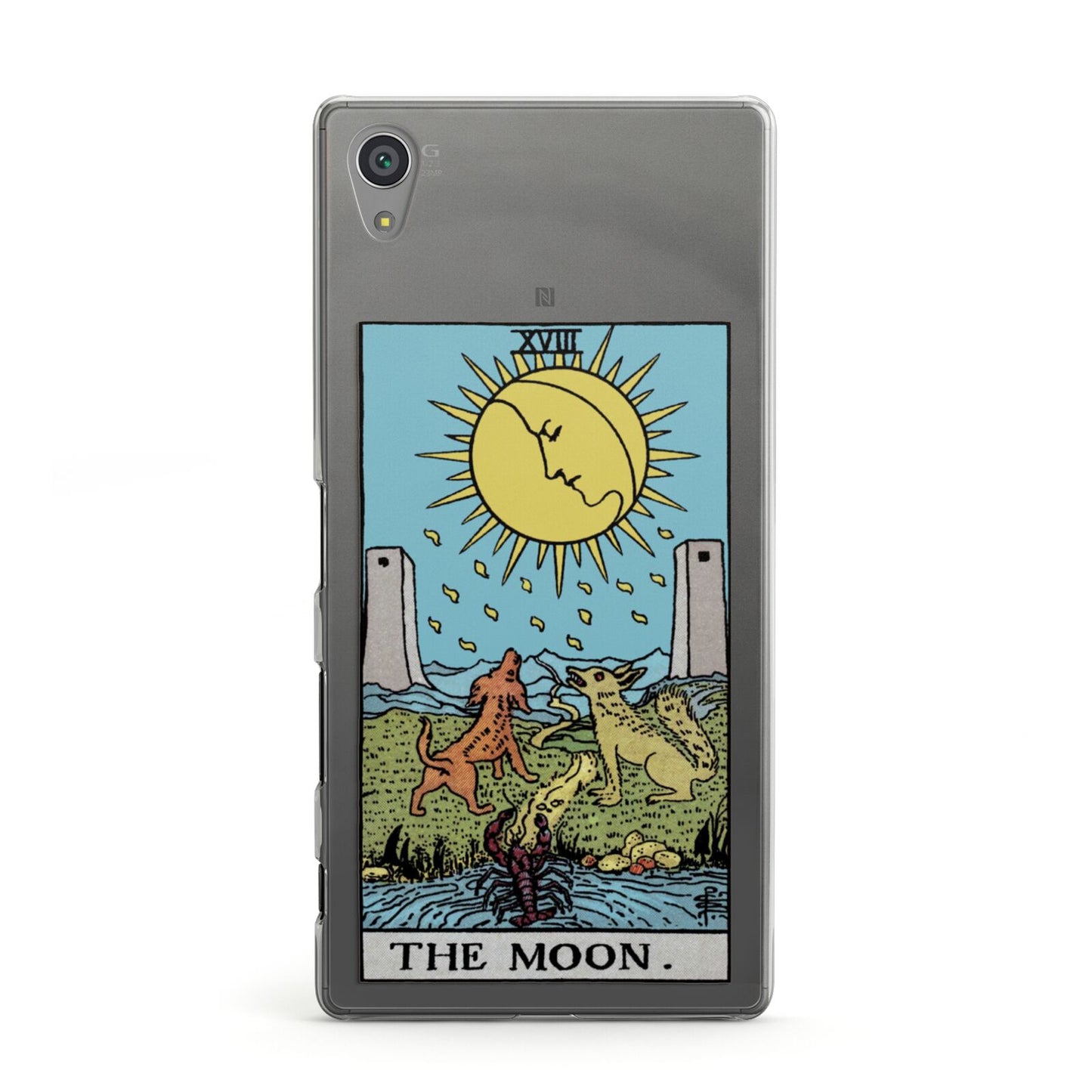 The Moon Tarot Card Sony Xperia Case