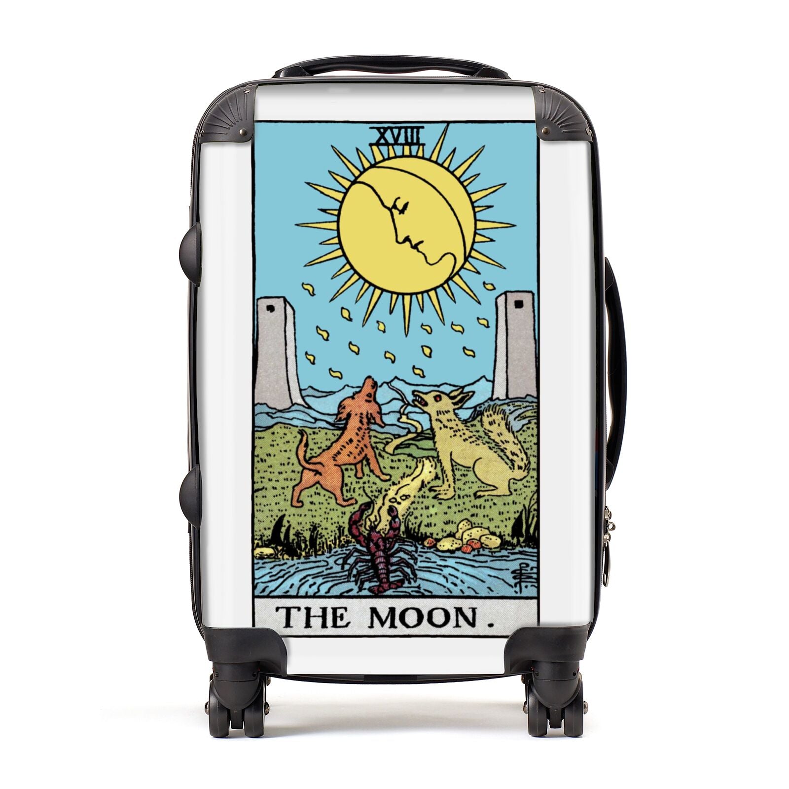 The Moon Tarot Card Suitcase