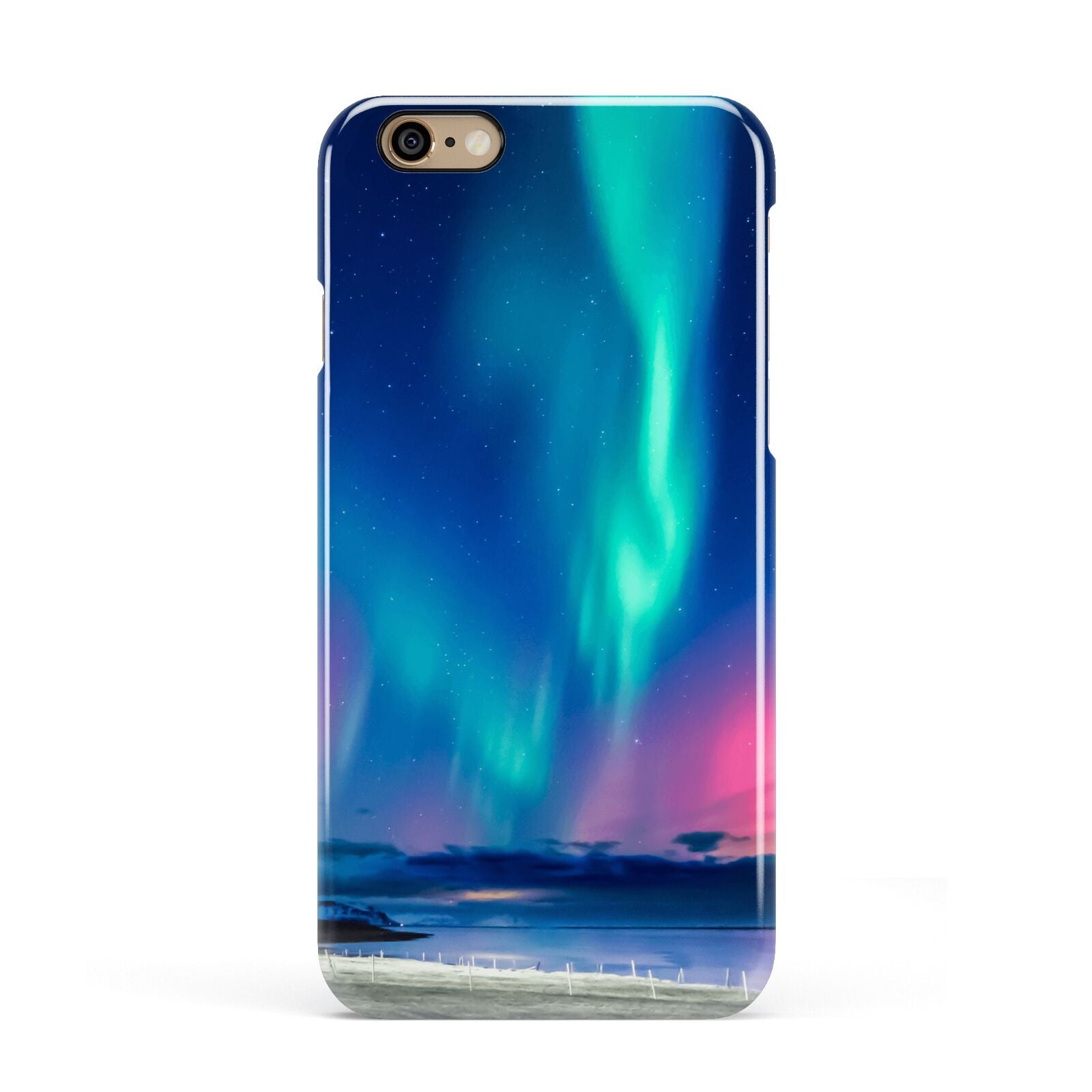 The Northern Lights Apple iPhone 6 3D Snap Case