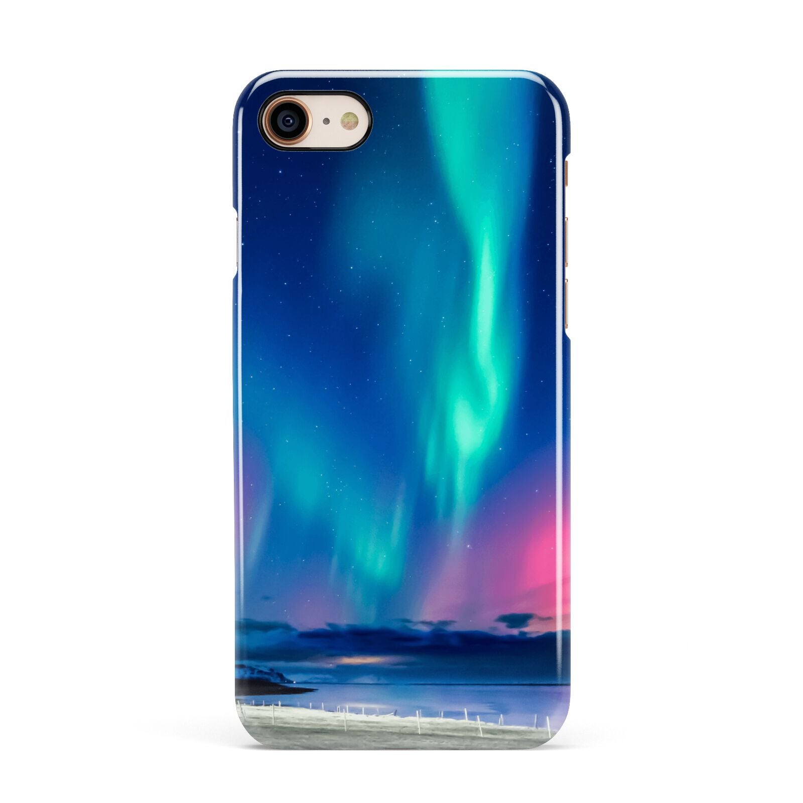 The Northern Lights Apple iPhone 7 8 3D Snap Case