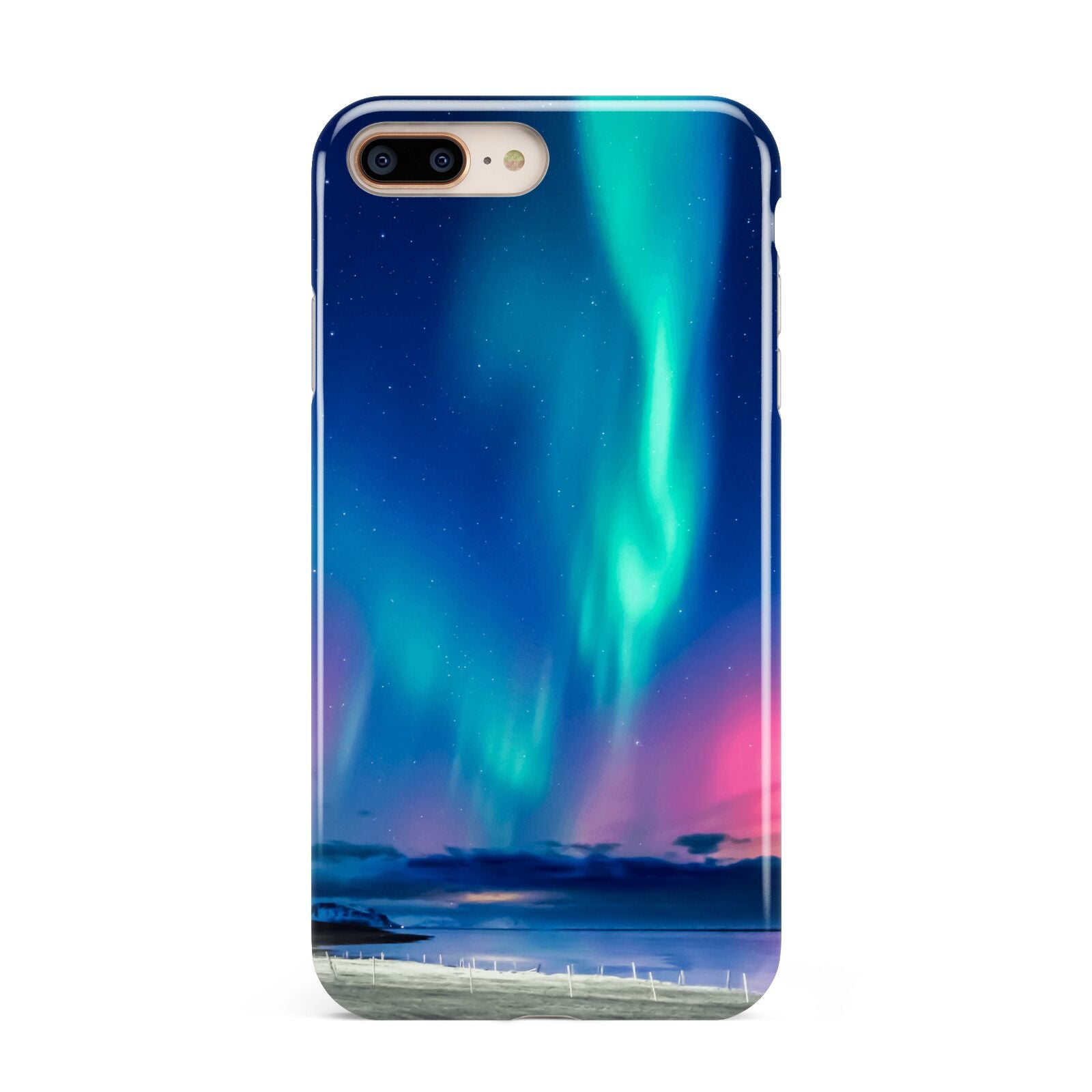 The Northern Lights Apple iPhone 7 8 Plus 3D Tough Case