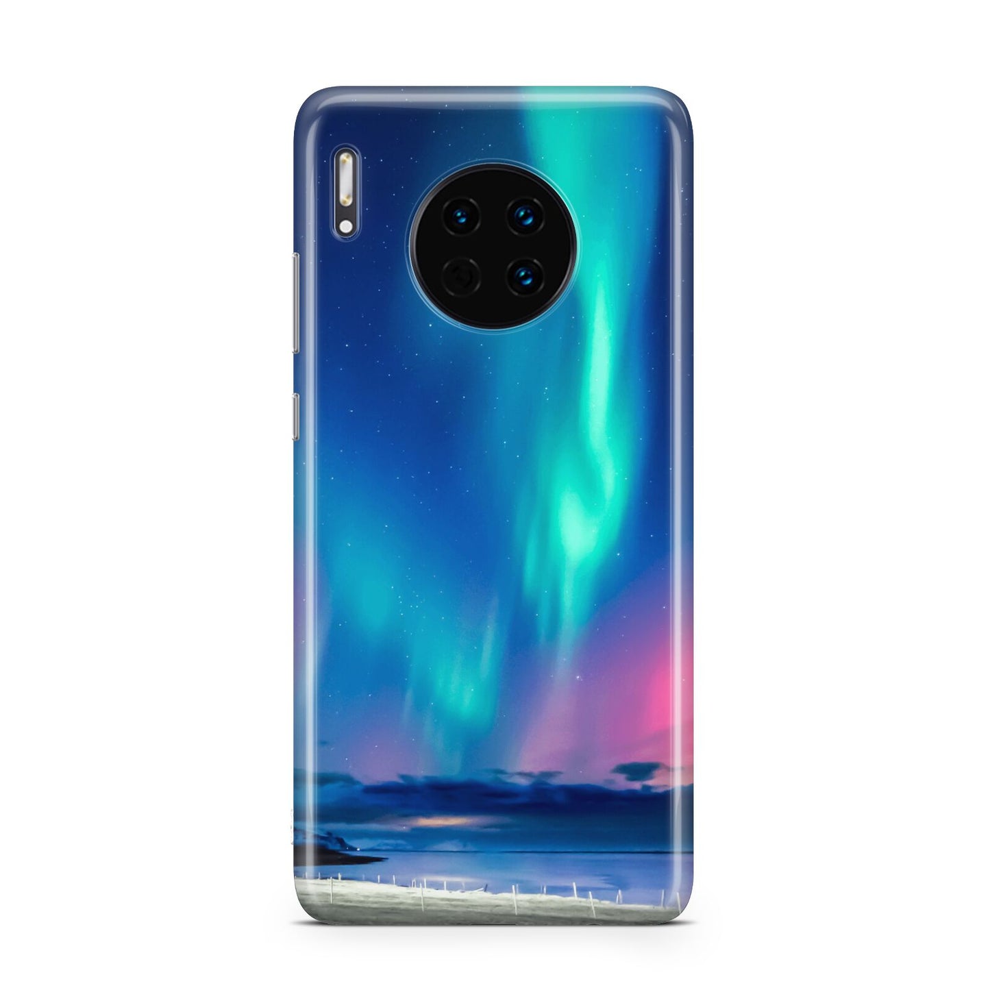 The Northern Lights Huawei Mate 30