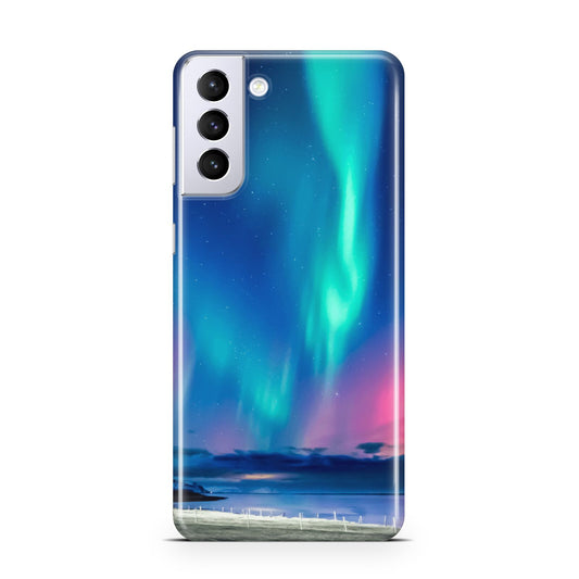 The Northern Lights Samsung S21 Plus Phone Case