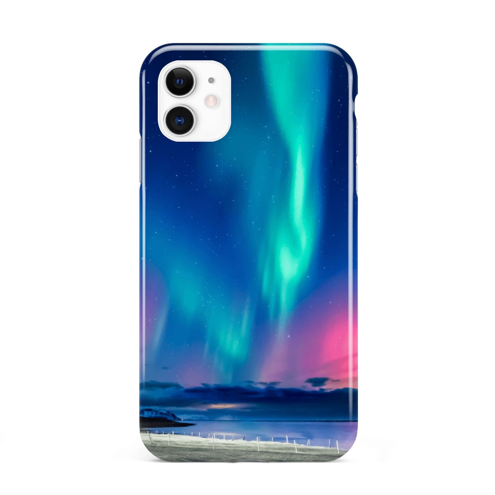 The Northern Lights iPhone 11 3D Tough Case