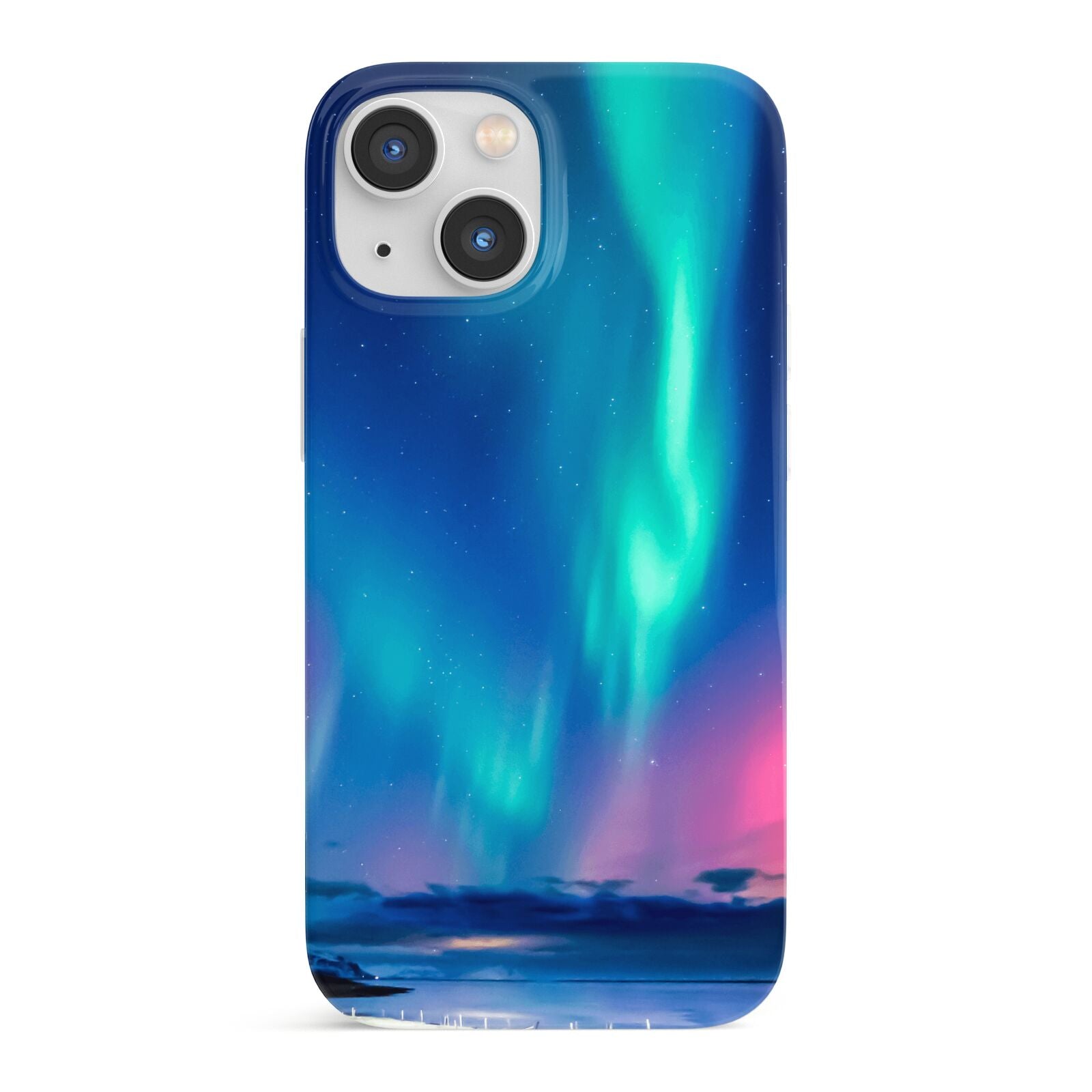 The Northern Lights iPhone 13 Mini Full Wrap 3D Snap Case