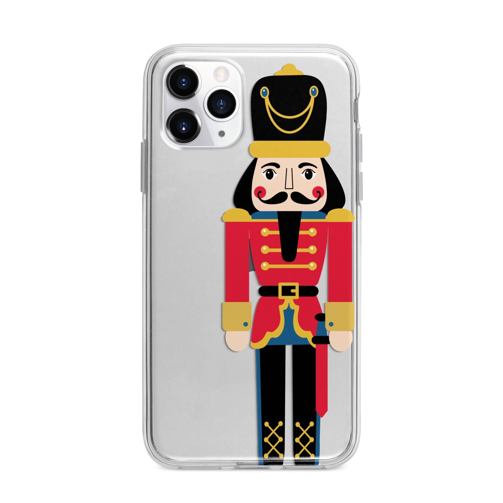 The Nutcracker Apple iPhone 11 Pro Max in Silver with Bumper Case