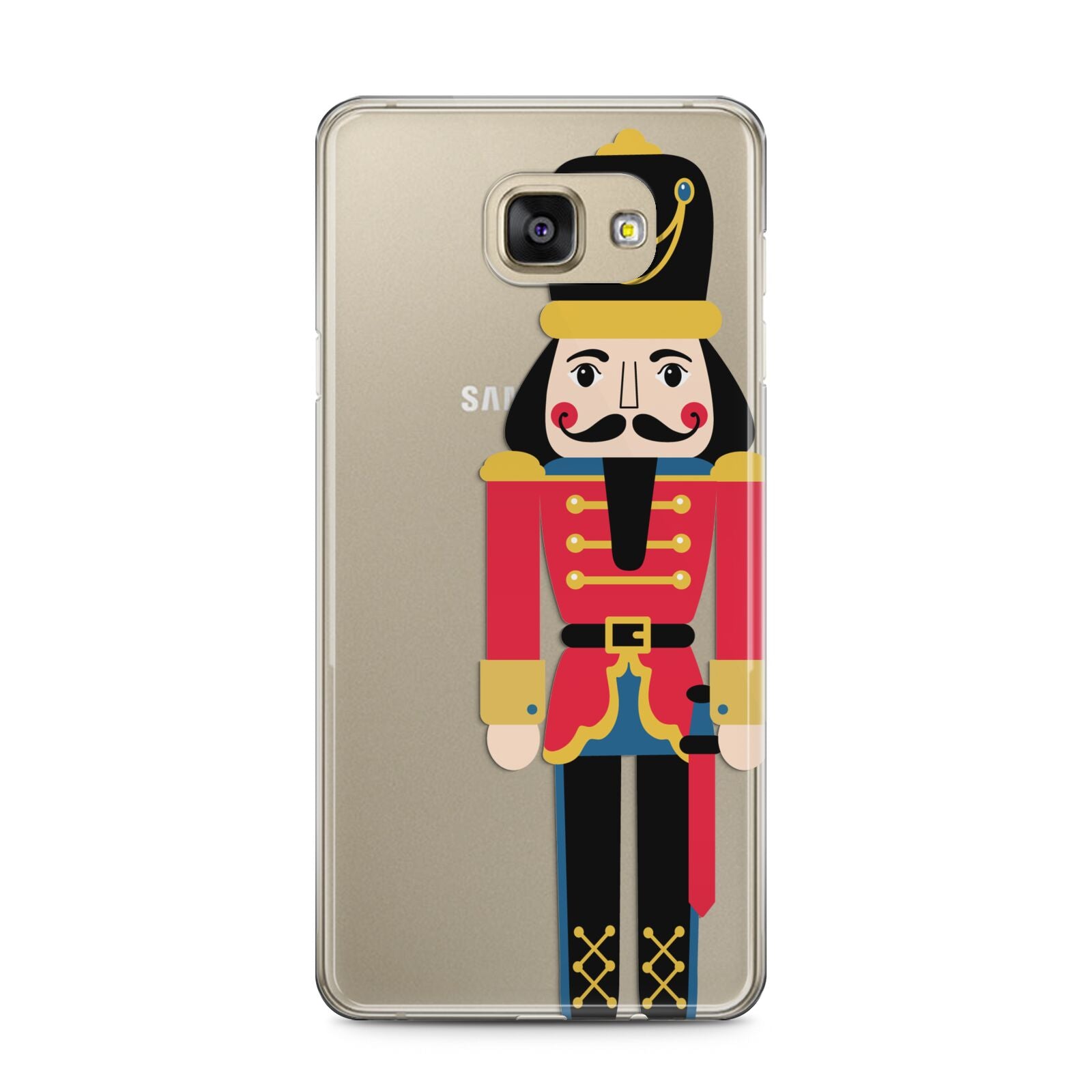 The Nutcracker Samsung Galaxy A5 2016 Case on gold phone