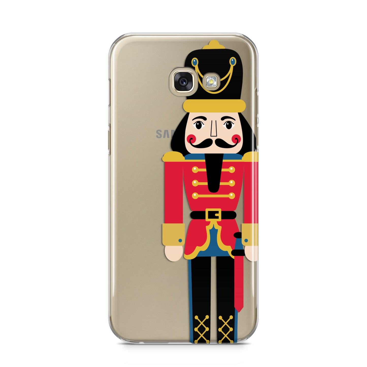 The Nutcracker Samsung Galaxy A5 2017 Case on gold phone