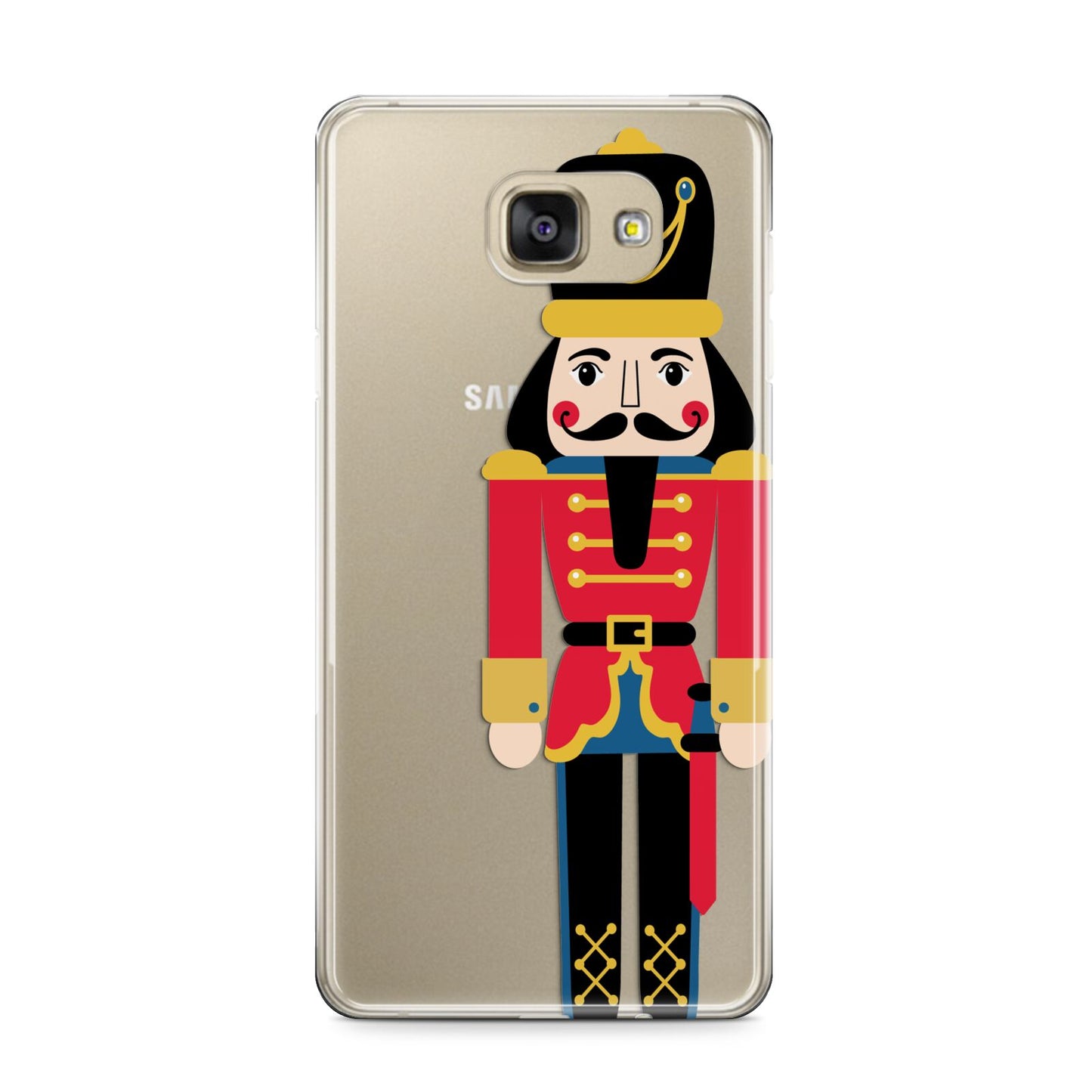 The Nutcracker Samsung Galaxy A9 2016 Case on gold phone