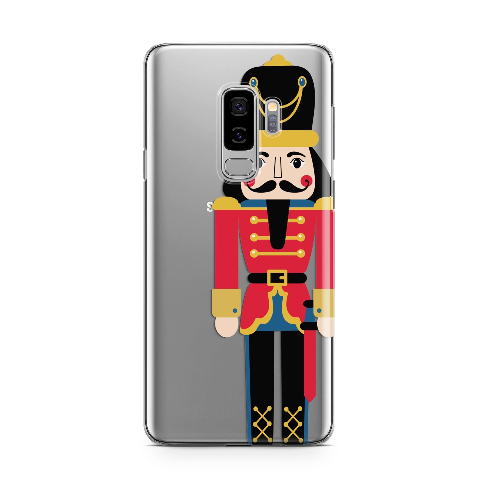 The Nutcracker Samsung Galaxy S9 Plus Case on Silver phone