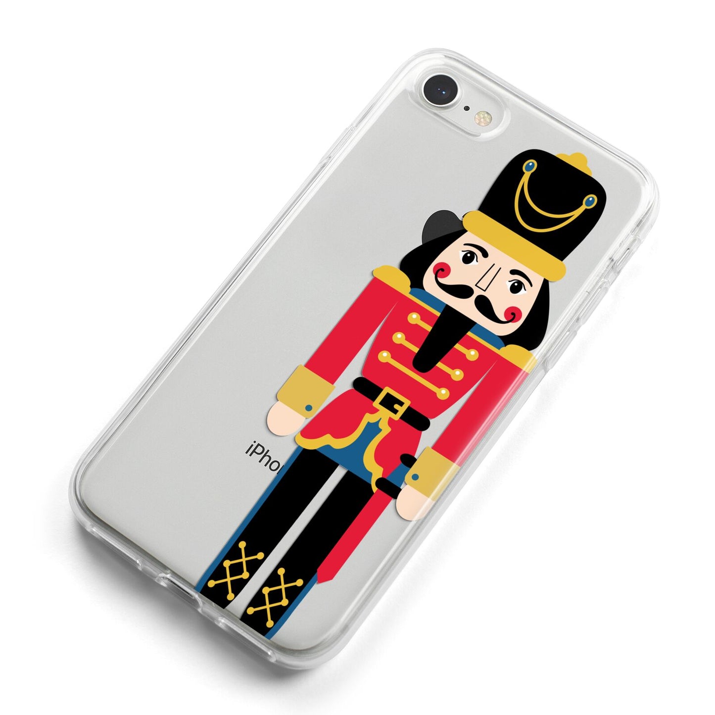 The Nutcracker iPhone 8 Bumper Case on Silver iPhone Alternative Image