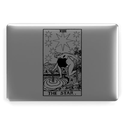 The Star Monochrome Tarot Card Apple MacBook Case