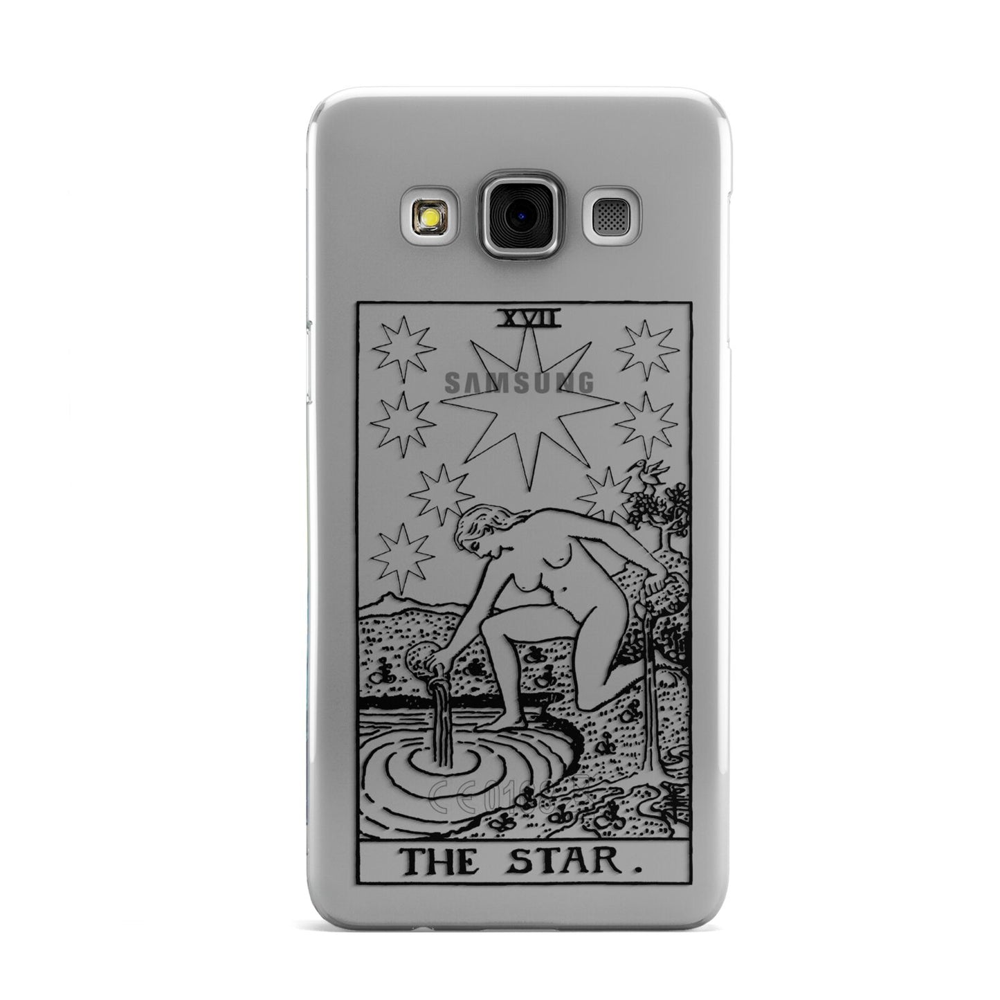 The Star Monochrome Tarot Card Samsung Galaxy A3 Case