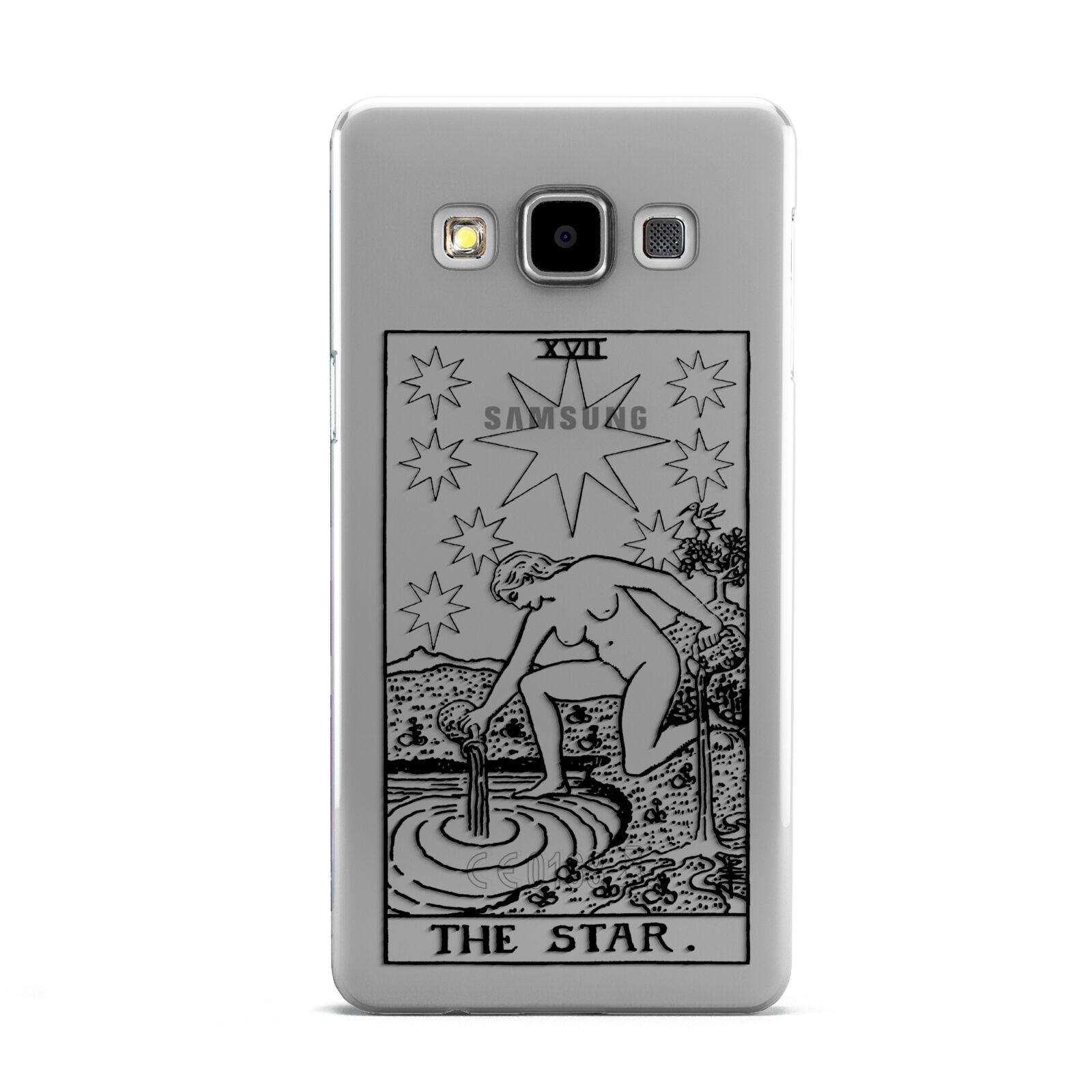 The Star Monochrome Tarot Card Samsung Galaxy A5 Case