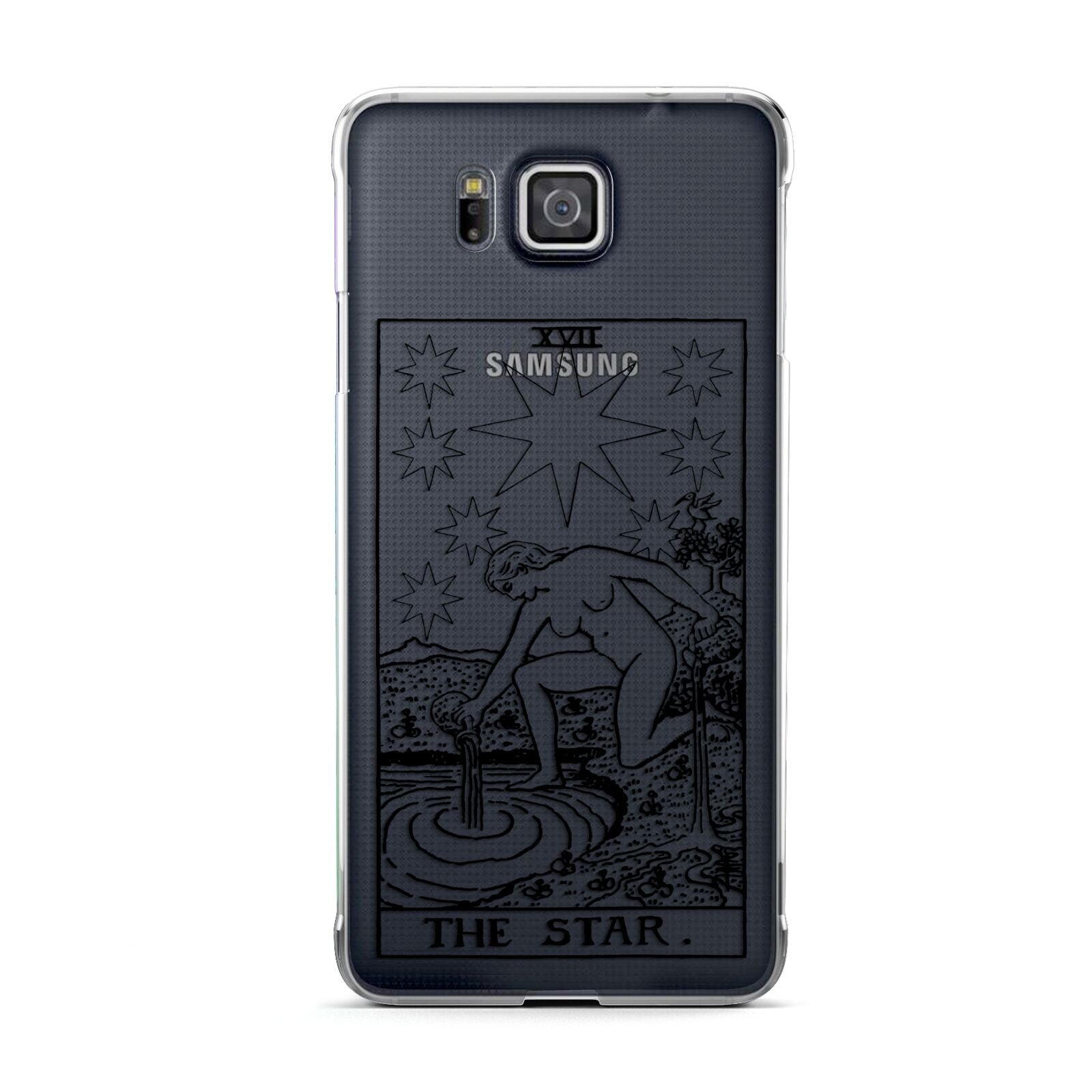 The Star Monochrome Tarot Card Samsung Galaxy Alpha Case