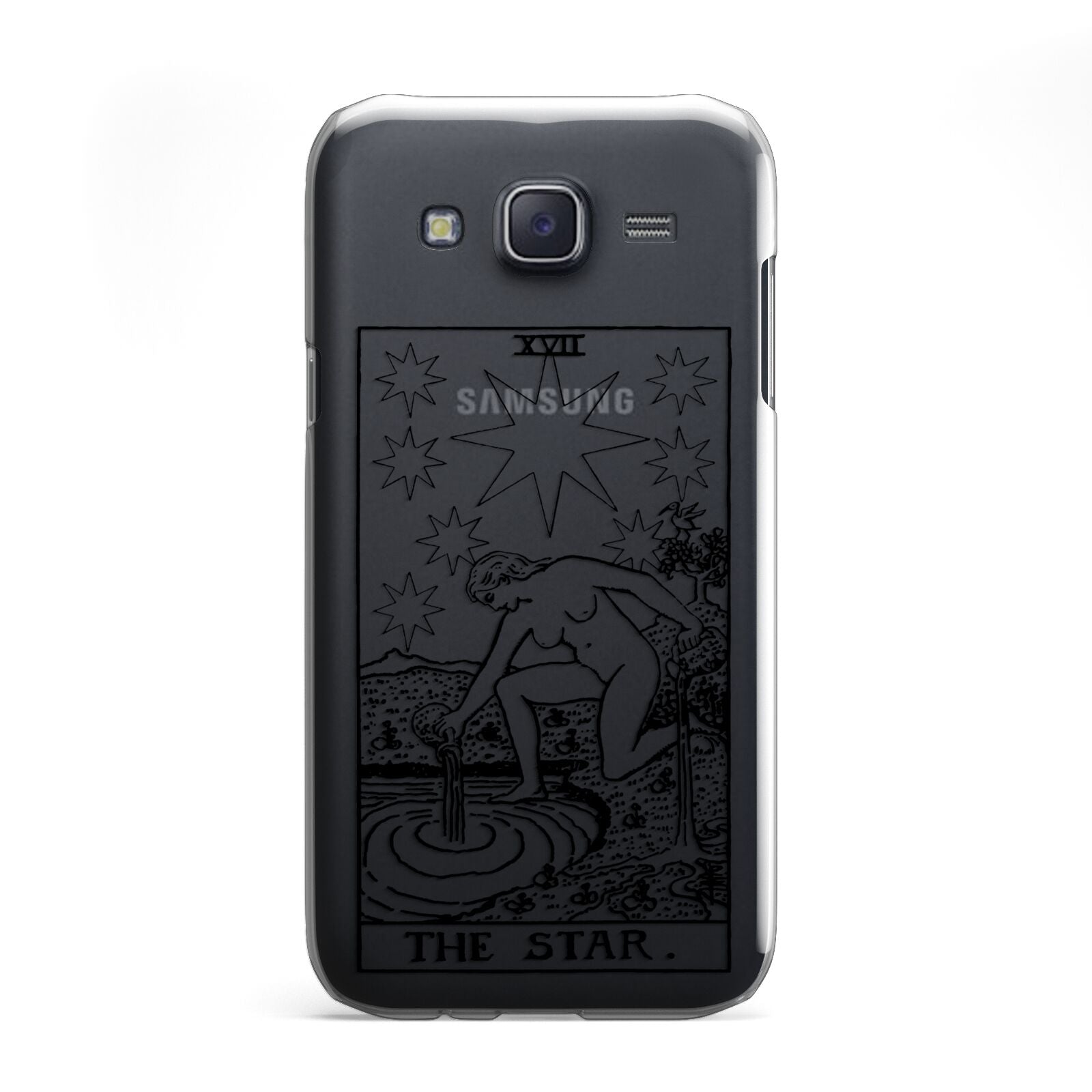 The Star Monochrome Tarot Card Samsung Galaxy J5 Case