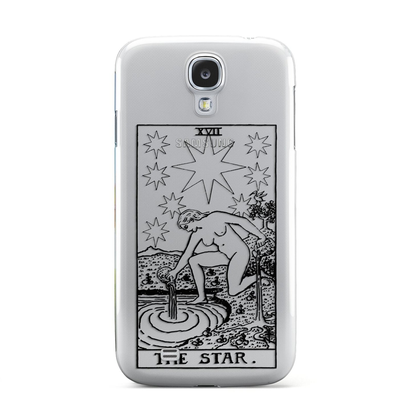 The Star Monochrome Tarot Card Samsung Galaxy S4 Case