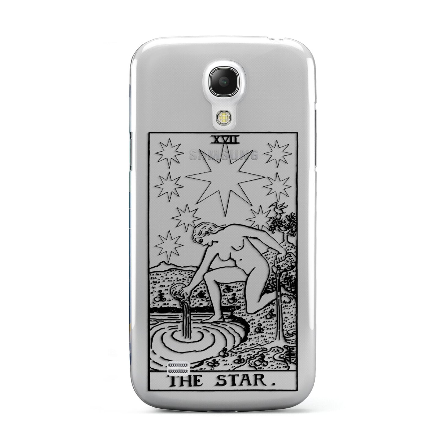 The Star Monochrome Tarot Card Samsung Galaxy S4 Mini Case