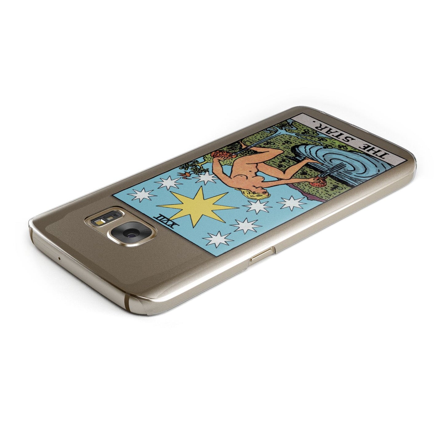 The Star Tarot Card Samsung Galaxy Case Top Cutout