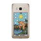 The Star Tarot Card Samsung Galaxy J7 2016 Case on gold phone