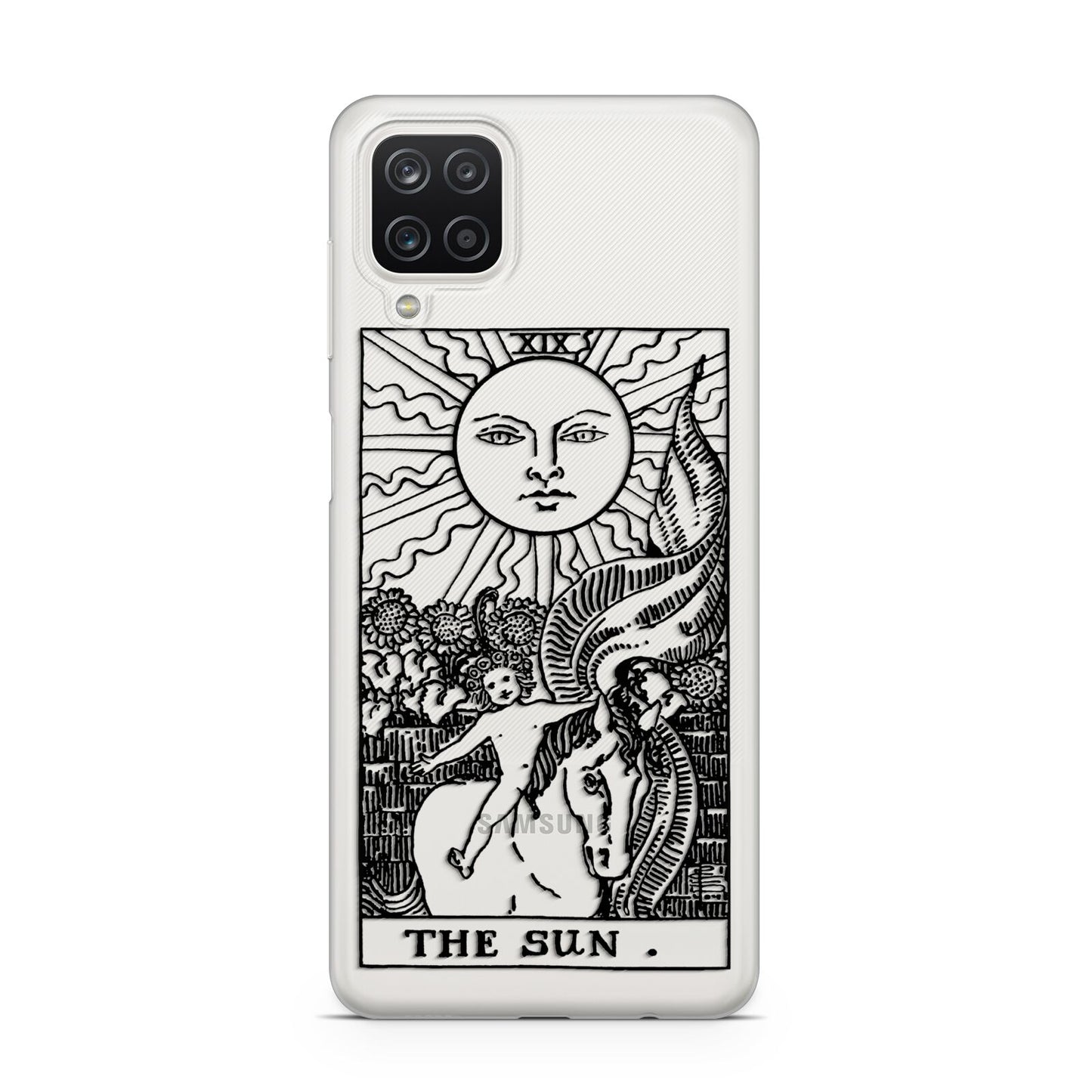 The Sun Monochrome Samsung A12 Case