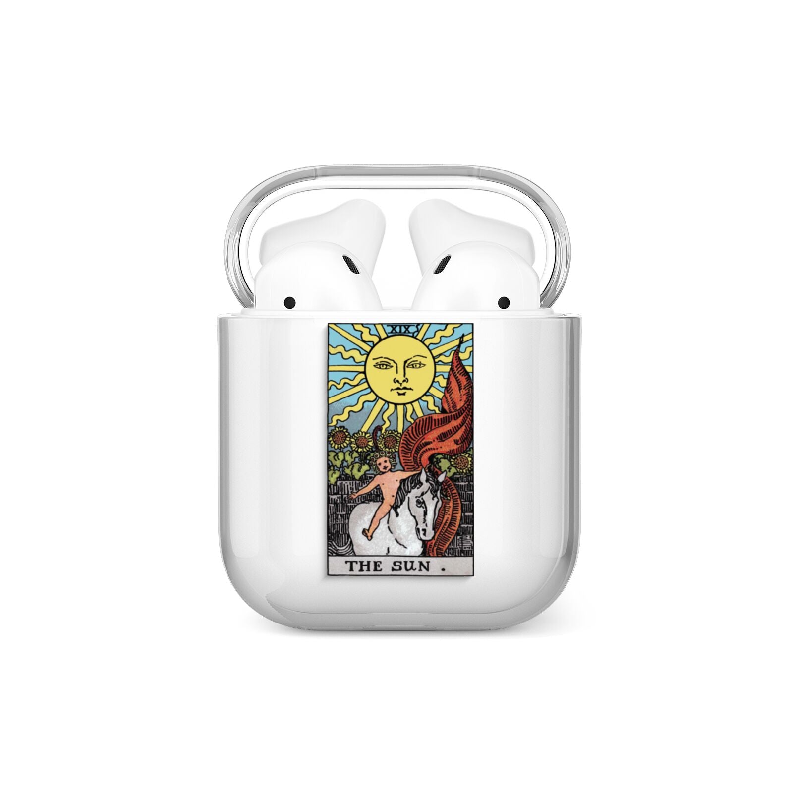 The Sun Tarot Card AirPods Case