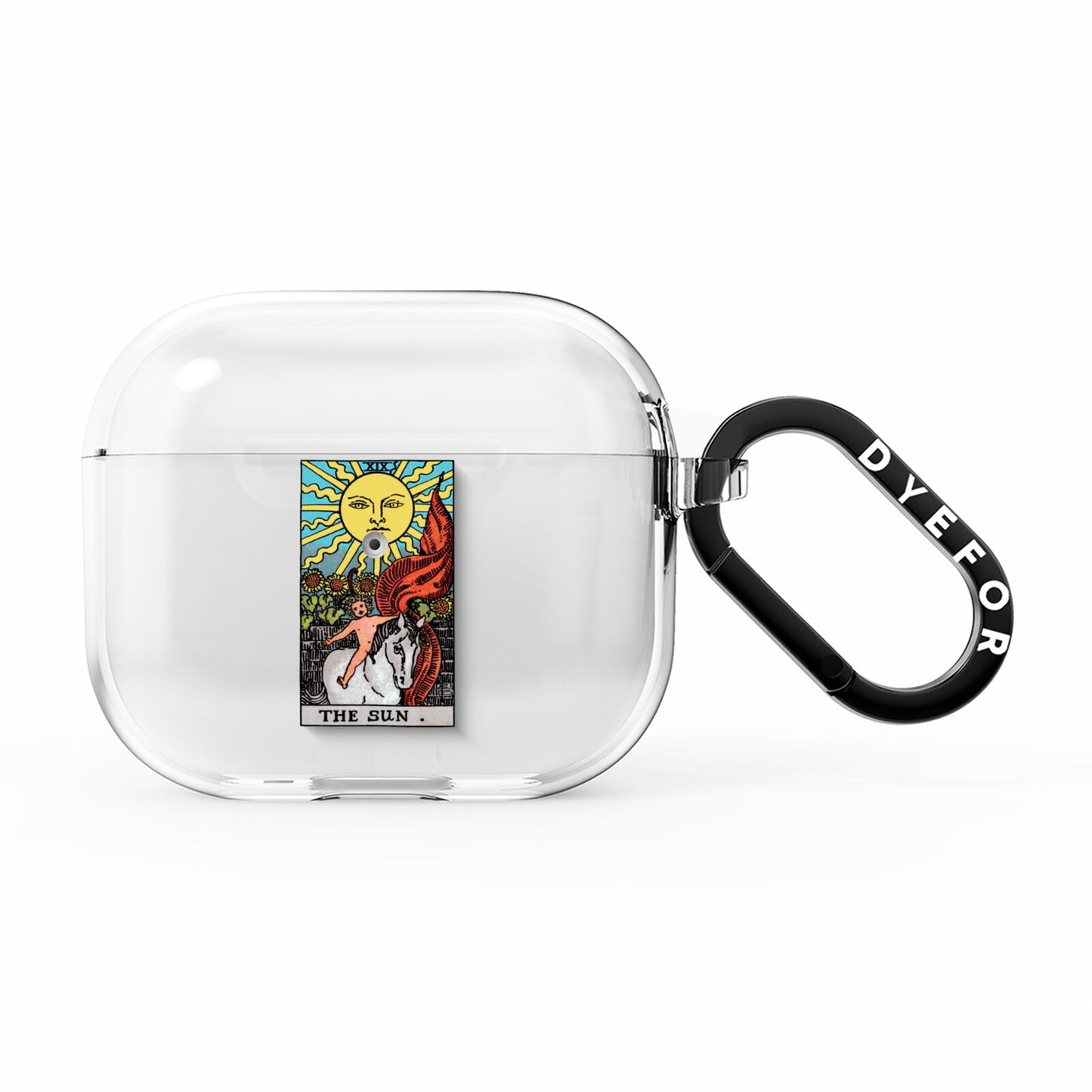 The Sun Tarot Card AirPods Clear Case 3rd Gen