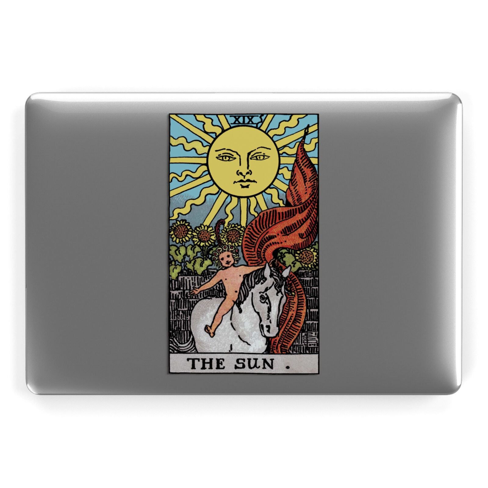 The Sun Tarot Card Apple MacBook Case