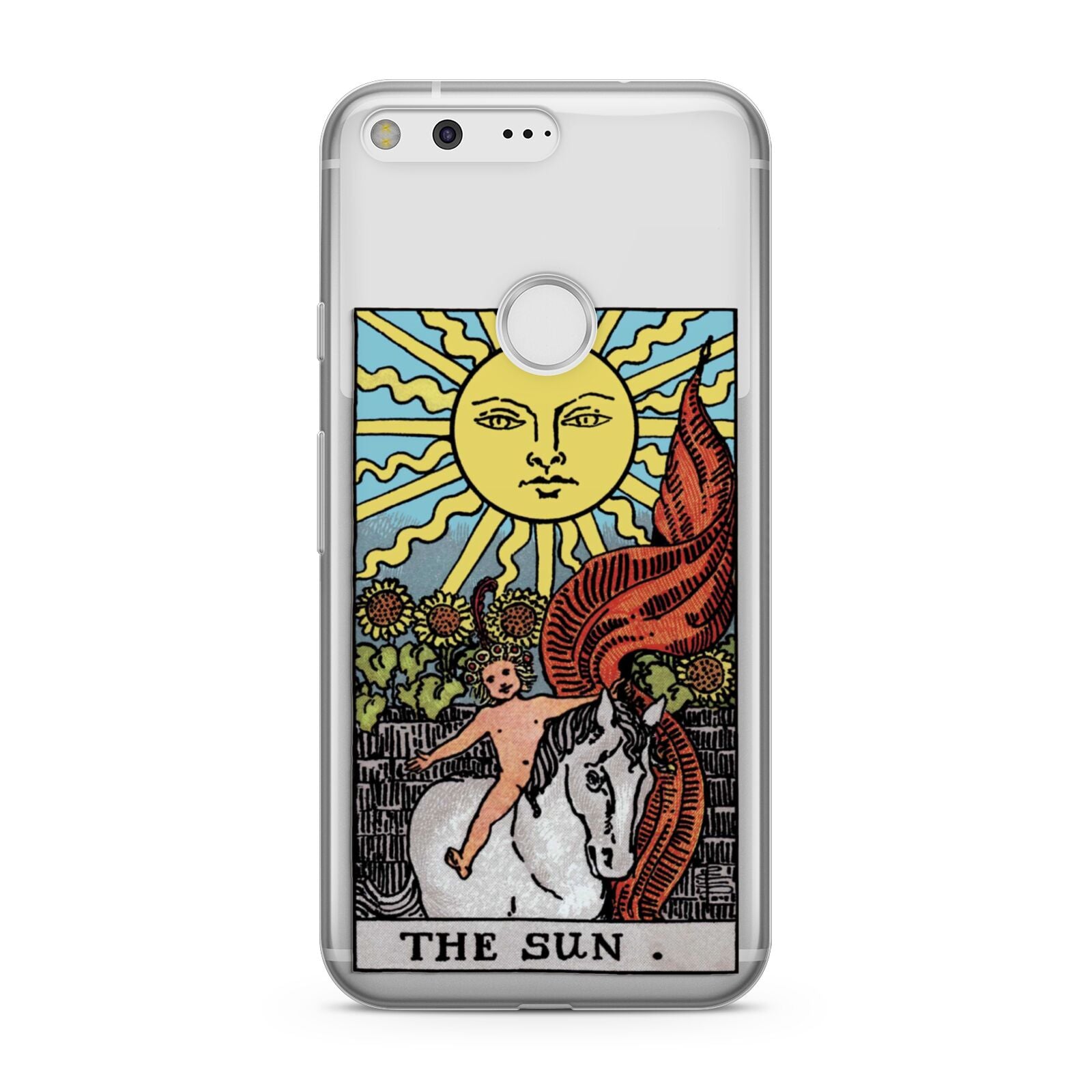 The Sun Tarot Card Google Pixel Case