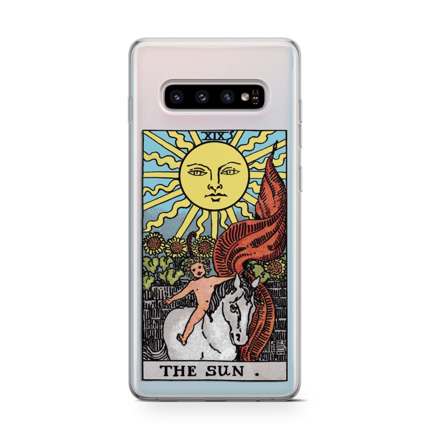 The Sun Tarot Card Protective Samsung Galaxy Case