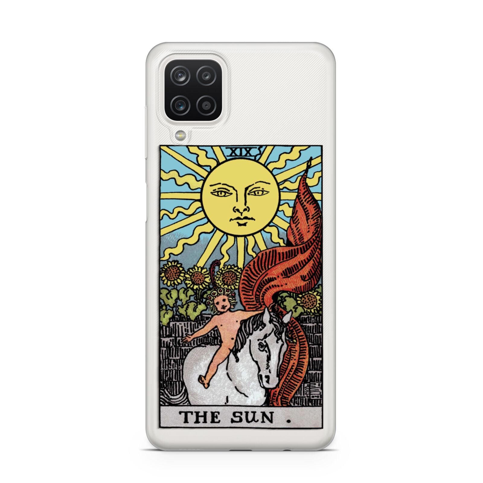 The Sun Tarot Card Samsung A12 Case