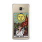 The Sun Tarot Card Samsung Galaxy A3 2016 Case on gold phone