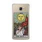 The Sun Tarot Card Samsung Galaxy A5 2016 Case on gold phone