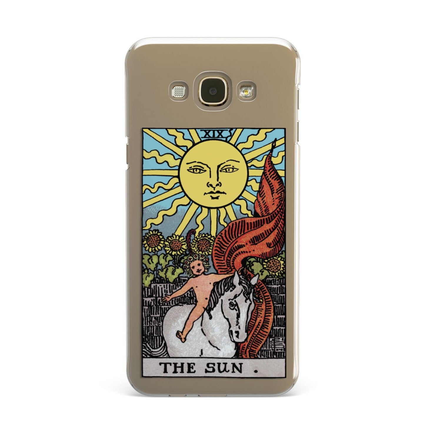 The Sun Tarot Card Samsung Galaxy A8 Case