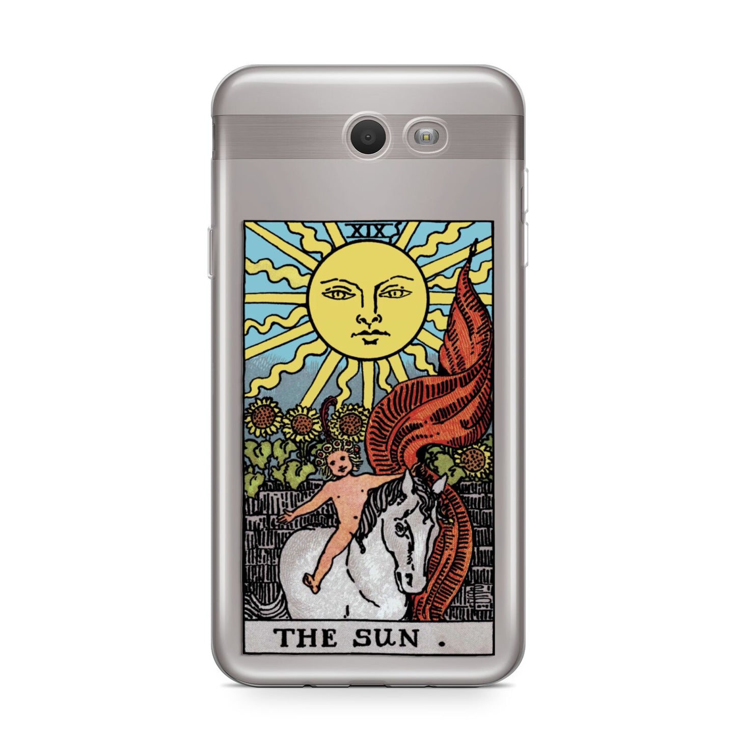 The Sun Tarot Card Samsung Galaxy J7 2017 Case