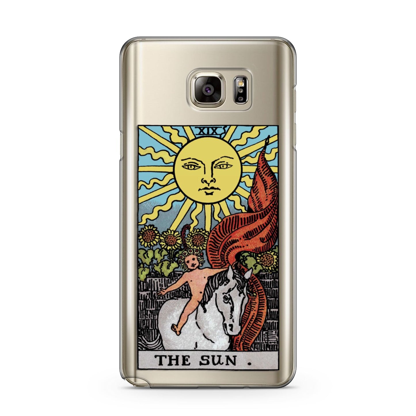 The Sun Tarot Card Samsung Galaxy Note 5 Case