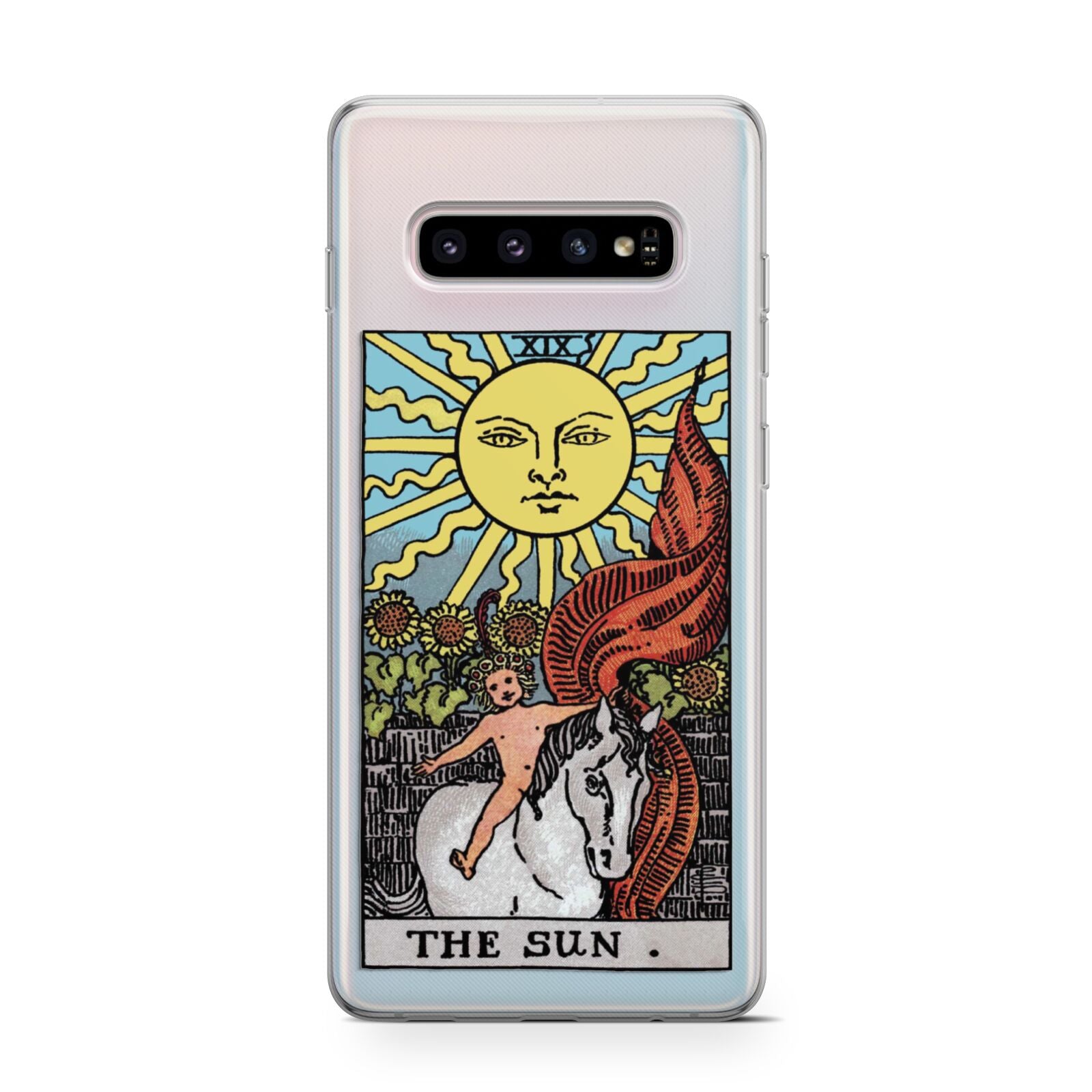 The Sun Tarot Card Samsung Galaxy S10 Case
