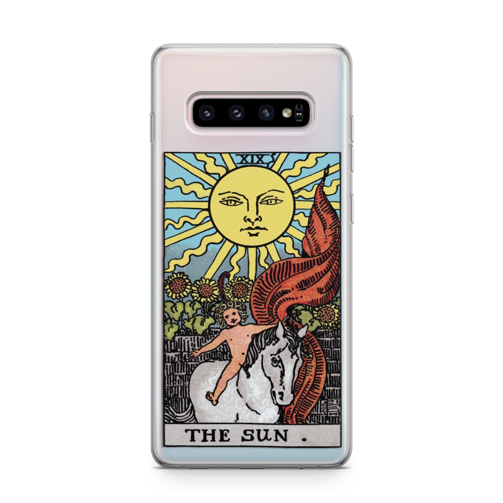 The Sun Tarot Card Samsung Galaxy S10 Plus Case