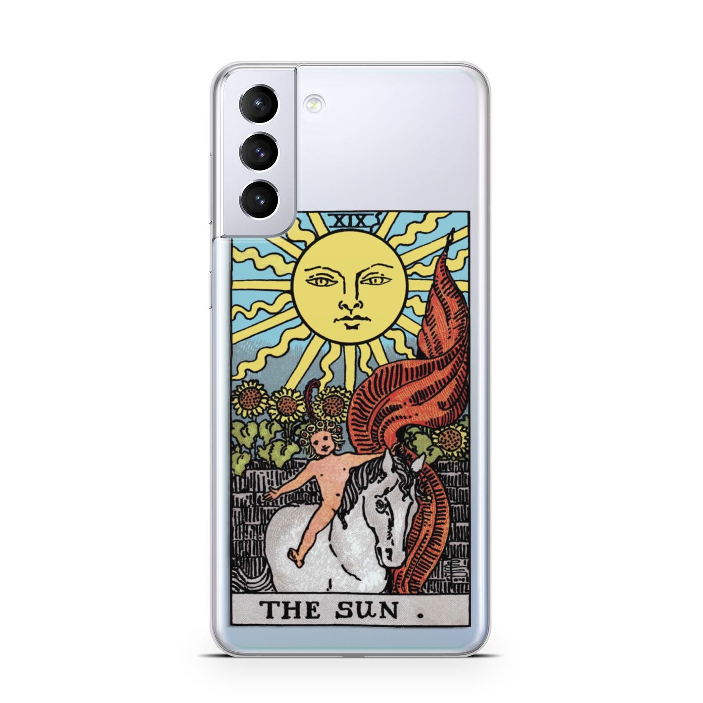 The Sun Tarot Card Samsung S21 Plus Case